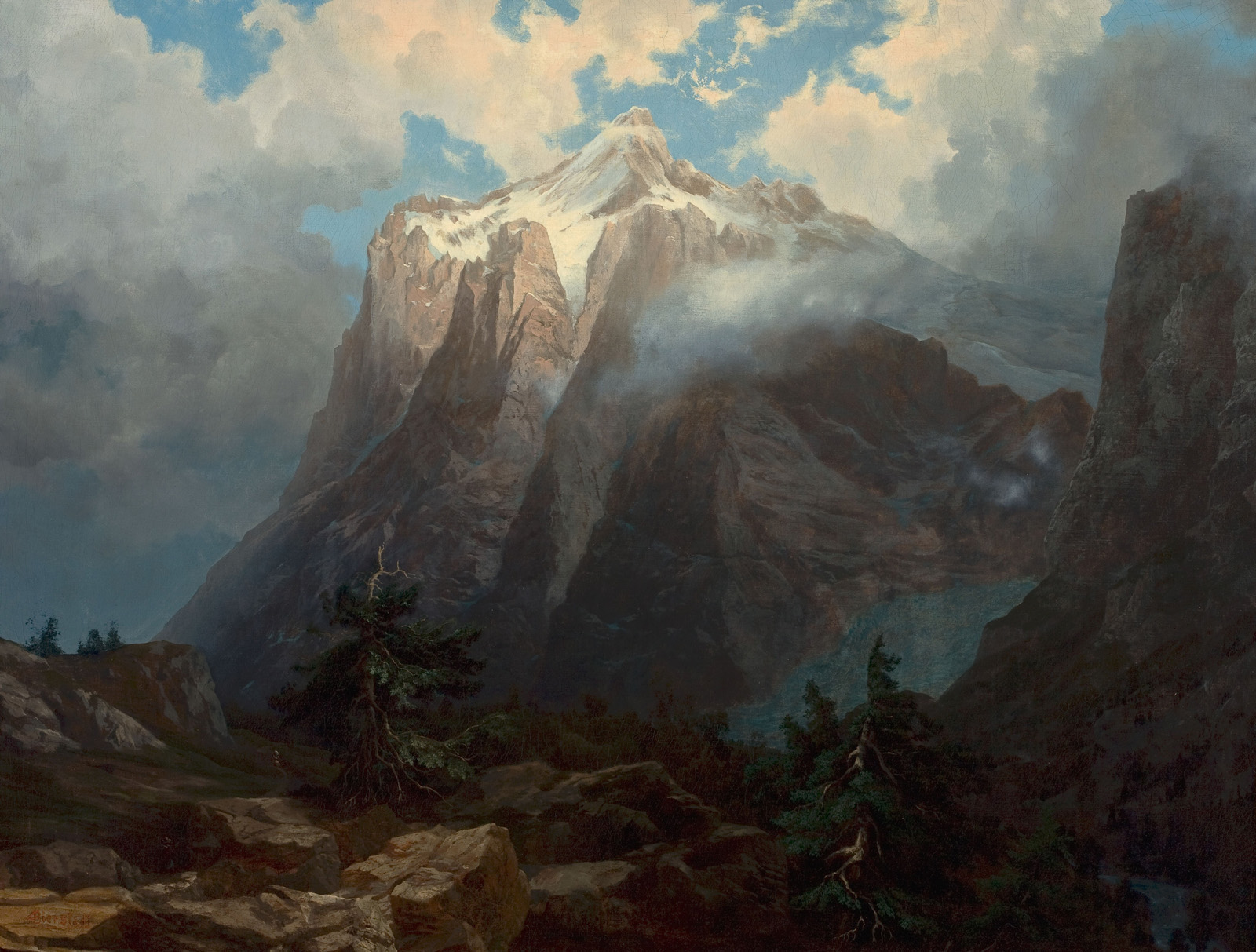 mount brewer from king s river canyon